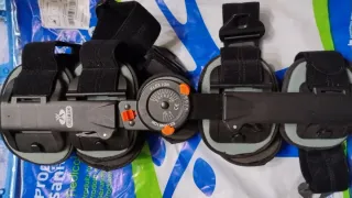 ORTESIS DE RODILLA REGULABLE CON BLOQUEO