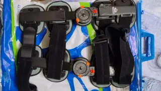 ORTESIS DE RODILLA REGULABLE CON BLOQUEO