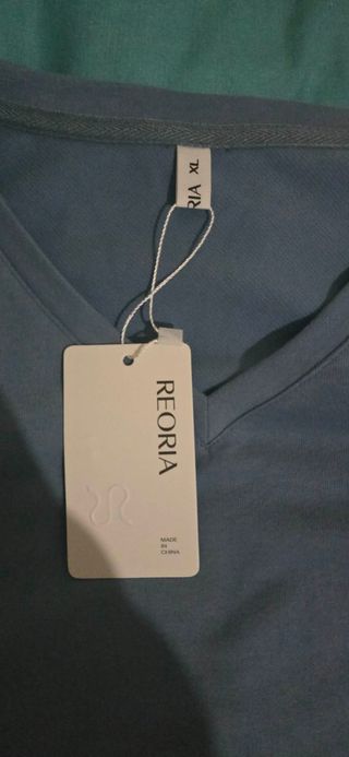 T-shirt Reoria azul