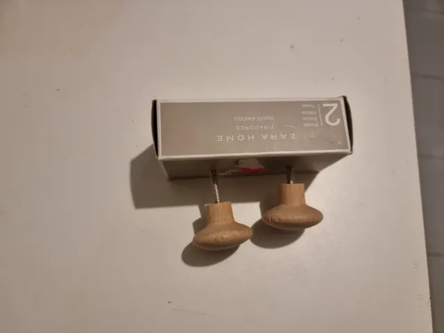 Tiradores Madera Zara Home (2 uds)