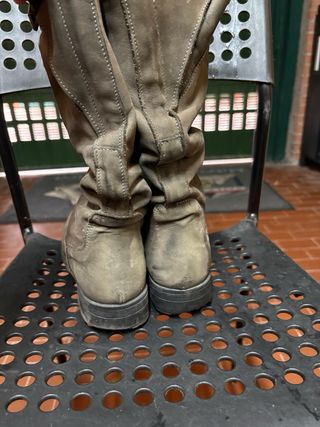 Stivali donna beige/marrone