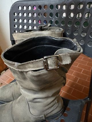 Stivali donna beige/marrone