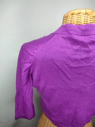 Chaqueta Weekend Max Mara Seda Morada