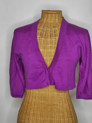 Chaqueta Weekend Max Mara Seda Morada