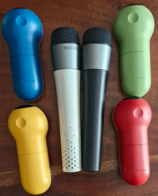 Lote Accesorios Xbox 360: Lips y Scene It?