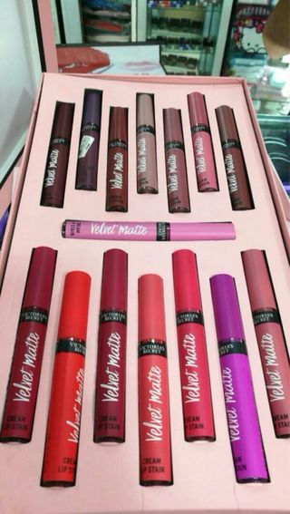 Pack 12 Labiales Victoria's Secret Velvet Matte