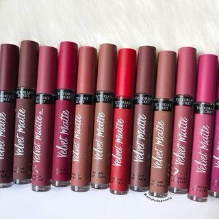 Pack 12 Labiales Victoria's Secret Velvet Matte