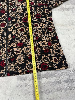 Forro Polar Mujer Estampado Flores