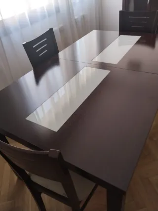 MESA+6 SILLAS+MUEBLES SALON