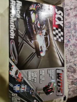 Scalextric SCX WOS sin coches
