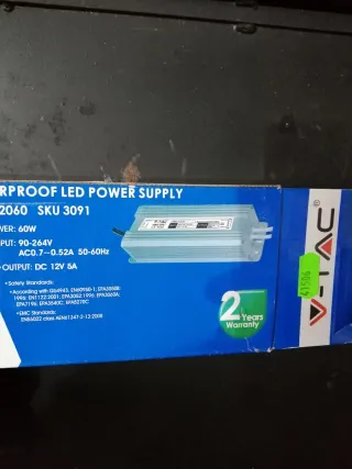 Alimentatore LED V-TAC VT-22060 60W