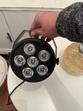 Foco Led Audibax Montana mini 36 RGBw 36w mando.