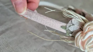 Corona flores niña comunión artesanal