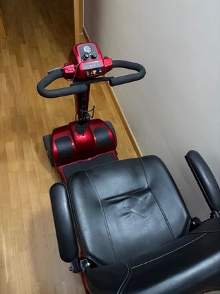 Scooter movilidad reducida rojo