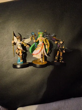 Amiibo Pit, Dark Pit y Palutena Nintendo