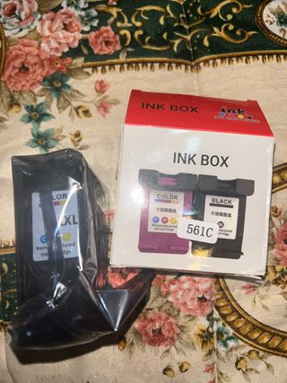 Tintas impresora INK BOX 561C Color y Negro