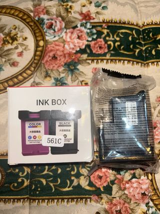 Tintas impresora INK BOX 561C Color y Negro