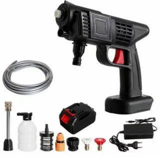 Pistola Idropulitrice a Batteria Ricaricabile Set