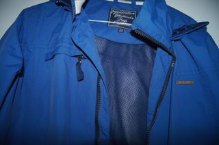 Casaco azul com capuz para 12 anos