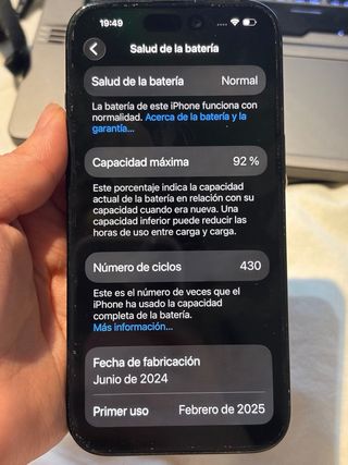 iPhone 15 128GB Negro