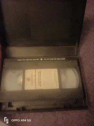 Película VHS El Rostro del Millón de Dólares
