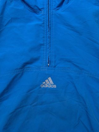 Chubasquero Adidas Azul Talla L