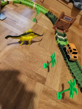 Circuito de Coches Juguete Camuflaje