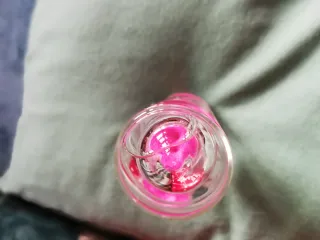 Reloj Arena Vidrio Diseño Años 70, 12×3,5cm.