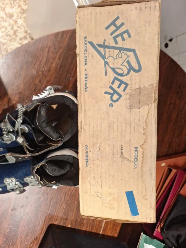 Botas de esquí vintage