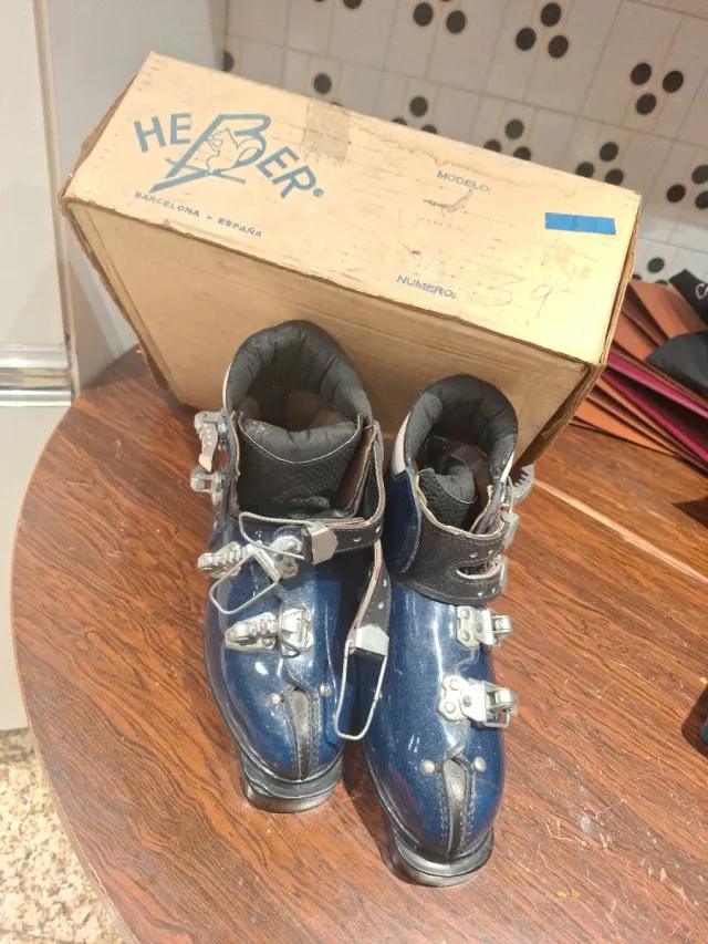 Botas de esquí vintage
