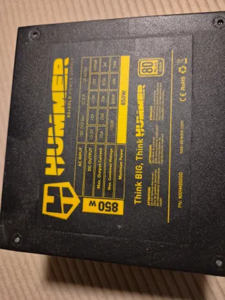 Fuente Alimentación Hummer GD850 Gold 850W