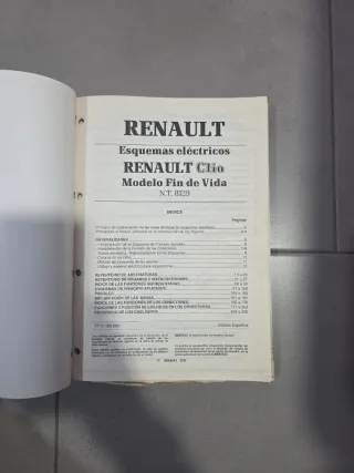Manual Taller Esquemas Eléctricos Renault Clio NT