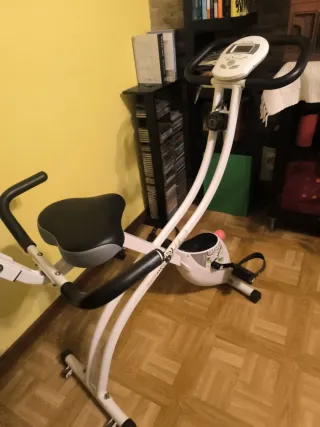 Bicicleta Estática Plegable