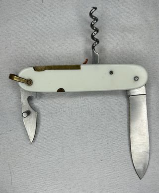 Coltellino Multiuso Vintage Garanti Bianco