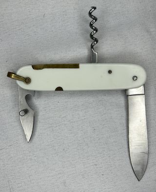 Coltellino Multiuso Vintage Garanti Bianco