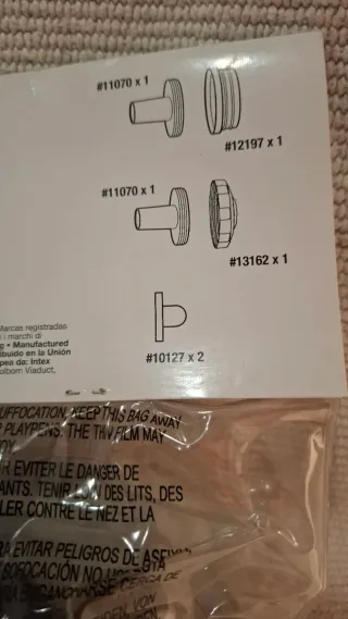 Kit Conectores Piscina Intex 32mm