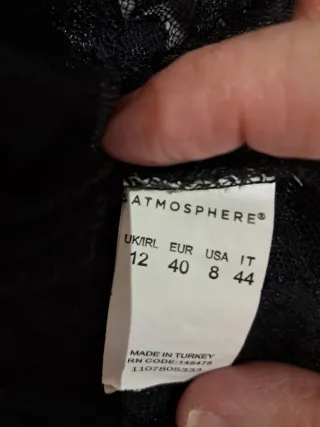 Chaqueta bomber encaje negra