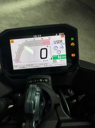 Honda CB 750 Hornet Gris