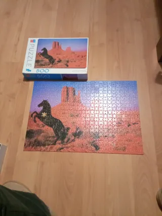 Puzle MB 500 piezas Paisaje Desierto