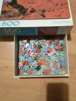 Puzle MB 500 piezas Paisaje Desierto