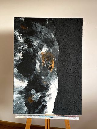 Cuadro abstracto moderno