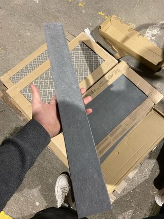 Gris porcelánico de 30x60+Rodapié a juego-NUEVO