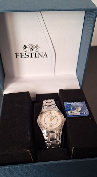 Reloj Festina Mujer dorado y plateado