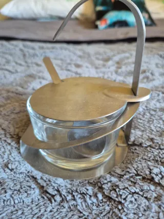 Porta formaggio con cucchiaino