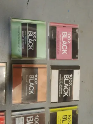 Colección 100% Black - 10 CDs