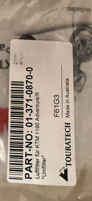 Deflectores aire caliente KTM 1190, 1090