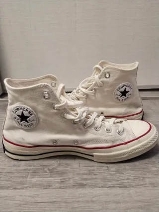 Zapatillas Converse Blancas Caña Alta chuck taylor