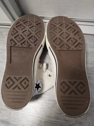 Zapatillas Converse Blancas Caña Alta chuck taylor