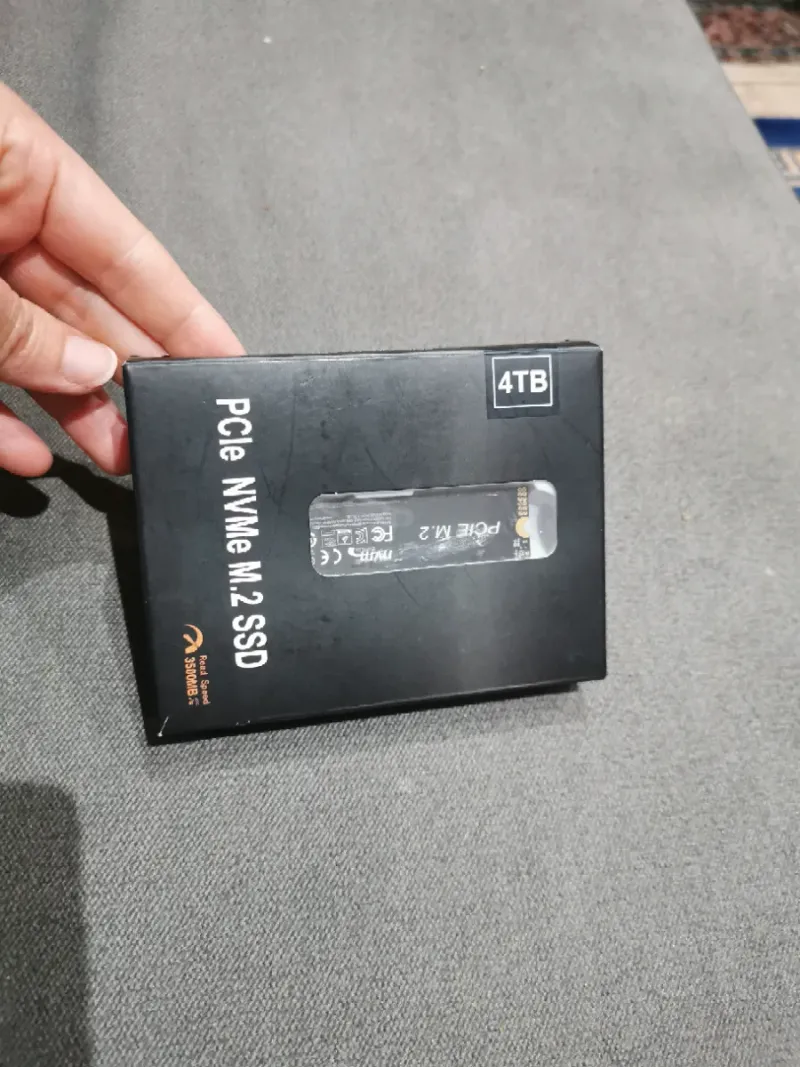 SSD NVMe M.2 PCIe 4TB