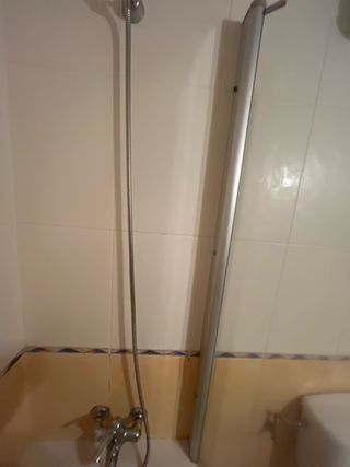 Mampara bañera 1 hoja 145cm x 82cm